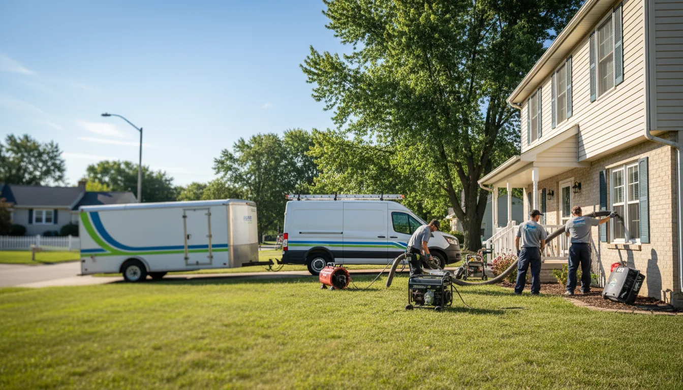 Flooded Basement Restoration And Cleanup With Repair in Tokio, ND near me